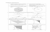 Problemas de geometría y geometría analítica