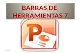 Barra de Herramientas 7