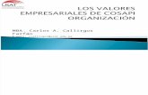 Aplicación de los valores en las organizaciones empresariales - Curso de Deontología 2013 - USAT.ppt