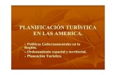 Planificacion Turistica en Las Americas