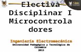 Clase 1 Electiva Disciplinar I Microcontroladores