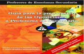 Guia Par La Preparacion de Oposiciones de Secundaria Editorial Mad Gui0001