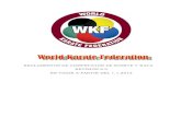 Wkf Reglamentos de Competicion Es