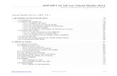 Indice de Libro ASP.net en C# Con Visual Studio 2013