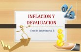 Inflacion y Devaluacion