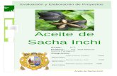 Proyecto de Elaboracion de Aceite de Sacha Inchi