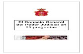El Consejo General Del Poder Judicial en 25 Preguntas v3