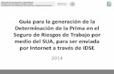 Guia Para GeneracionDeterminacionSUA 2014 IDSE