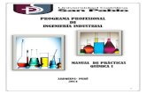 Manual de Practicas de Química I-2014