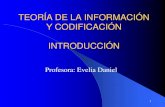 Clase1 Introducion Teoria Informacion y Codificacion
