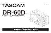 Manual Tascam DR- 60D
