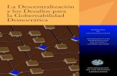 OEA (2008) La Descentralización y Los Desafíos de La Gobernabilidad Democrática