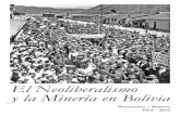 COMIBOL 2012 Neoliberalismo y Mineria en Bolivia