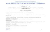 RAC 4 - Normas de Aeronavegabilidad y Operación Aeronaves