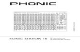 Manual Sonic Phonic Station 16