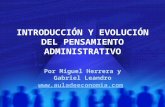 AG01-INTRODUCCIÓN Y EVOLUCIÓN DEL PENSAMIENTO ADMINISTRATIVO.ppt