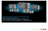 Catalogo Tecnico de Interruptores Automáticos de Baja Tensión de ABB.