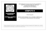 COMPUTO II . David Estuardo Villatoro Arevalo