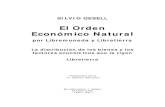 El Orden Economico Natural - Libretierra - 3 - Silvio Gesell