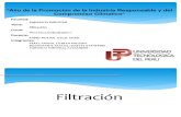 Procesos Industriales I - Filtracion