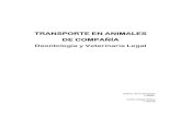 Transporte en Animales de Compania