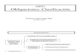 (005) Obligaciones (1) Parte General y Clasificación