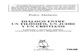 Abelardo, Pedro - Dialogo Entre Un Filosofo, Un Judio y Un Cristiano Ed. Yalde 1988