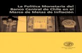 POLITICA MONETARIA DEL BANCO CENTRAL DE CHILE