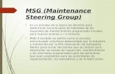MSG (Maintenance Steering Group) 1234