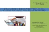 Investigación Libros de Texto vs Libros Digitales. Lucía García y Cristina Varela