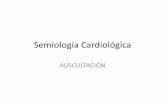 Semiolog­a Cardiol³gica - Auscultaci³n