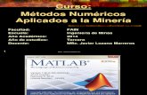 Metodos Numericos Aplicados a La Mineria - MATLAB Parte 1 (1)