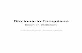 Diccionario Enoquiano - Español