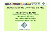 Elaboracion de Concreto de Alta Resistencia (ITI 29-11-2012)