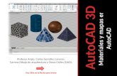 Guia de Materiales en AutoCAD