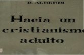 Alberdi R. - Hacia Un Cristianismo Adulto - Estela 1964