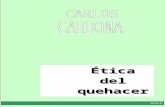 Carlos Cardona - La Etica en El Quehacer Educativo