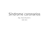 Clase 11. Síndrome Coronario Agudo