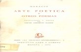 Arte Poetica y Otros Poemas Horacio Quintus Horatius Flaccus