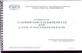 Apuntes de Comportamiento de Los Yacimientos-Francisco Garaicochea P.