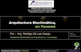 Arquitectura Bioclimatica en Panama