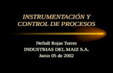 Instrument Ac i on y Control de Proceso s