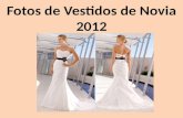 Fotos de Vestidos de Novia 2012