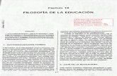 Filosofía de La Educación Agustín Basave