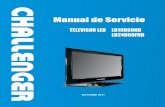 Ld19d60 Ld24d60 Manual de Servicio Led Tv Challenger - Modelo