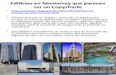 Edificios de Monterrey MUY parecidos a Otros Del Mundo