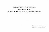 Sydsaeter, Knut - Matemáticas Para El Análisis Económico