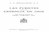 126845035 Las Fuentes de La Creencia en Dios