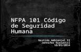 NFPA 101 Código de Seguridad Humana