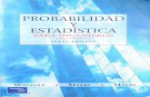 Probabilidad y Estadistica Walpole 6ta Edicion Libro